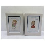 Porcelain Precious Moments Christmas Figurines