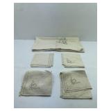 Embroidered Tablecloth and Cloth Napkins