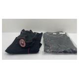 Panda Express Employee Uniforms Hat and 2 Shirts