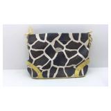 D&C Giraffe Print Faux Leather Handbag