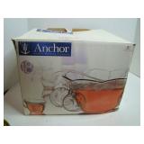 Anchor Hocking Punch Bowl Set Savannah