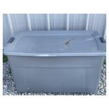 Sterilite 45 Gallon Grey Tote