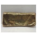 Valerie Stevens Shimmery Gold Evening Bag Purse