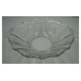 Fostoria Chintz Etched Glass Bowl