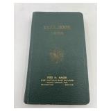 1934 Insurance Promotional Diary/Yearbook