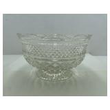 Anchor Hocking Pedestal Glass Compote Fruit Bowl