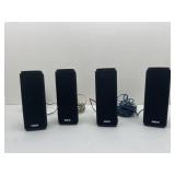 Set of 4 RCA Speakers