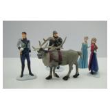 Disney Frozen Figurines Elsa, Anna, Christof,