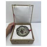 Chinese Plique-a-Jour Cloisonne Decorative Dish
