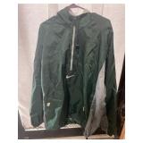 Nike Air Rain Jacket Size XL Green & White