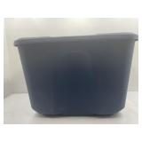 Home Solutions 18 Gallon Storage Tote Blue
