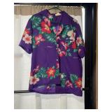 Aloha Hawaiian Fashions Shirt Size Large