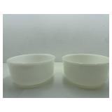 Set of Glasbake Mixing Bowls