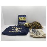 Pacers Memorabilia: Ball, Parking Sign, Pom Poms