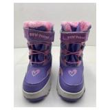 Purple and Pink Paw Patrol Winter Boots Size 10