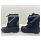 Totes Todd Boys Winter Boots Size 13 Black Blue