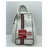 White Vinyl Coca-Cola Promotional Cooler/Carry