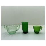 Green Glassware