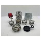 Miscellaneous Lot of Candle Holders