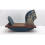 Old wooden rocking horse
