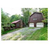 Patoka Lake Log Cabin with Studio Garage Online Auction