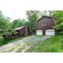 Patoka Lake Log Cabin with Studio Garage Online Auction