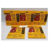 (5 Pks of 5)  5' Random Orbit Sanding Discs