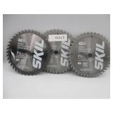 3 Skil 7-1/4' Saw Blade 40T
