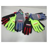 6 Pairs Large Mechainics Gloves