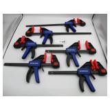 6 Ratcheting Clamps