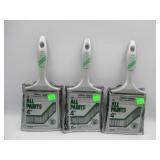 3 Linzer 4' All Piant Brushes