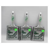 3 Linzer 4' All Piant Brushes