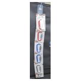 (6) New Locking Carabinas