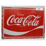 Coca Cola Metal Sign