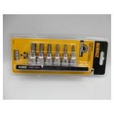 3/8' 6pc Drive Metric Hex Socket Set