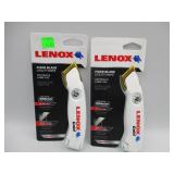 2 Lenox Fixed Blade Utility Knives