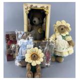 6 stuffed bears: Lenox for the Holidays, 1978