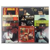 12 vintage Elvis Presley albums