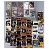 Collection of vintage basketball cards & signed