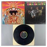 3 vintage Jimi Hendrix albums: Axis: Bold as