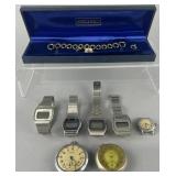 Group of vintage watches: Ingersoll Radiolite