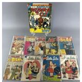 10 vintage DC & Dell comics: Sgt. Bilko, Little