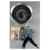 Elvis collectable clocks & watches, swinging legs