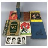 Group of books, Wizard of Oz, Gone with the Wind,
