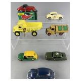 7 vintage collectable cars: Lilliput Micro Racer