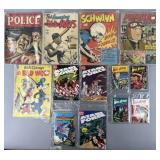 13 vintage comics: Police Comics #123 (1953), The