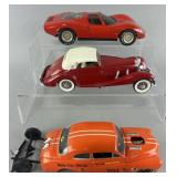 3 model cars, Alfa Romeo 33 Stradale, 1934