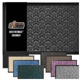 GORILLA GRIP WeatherMax Doormat 72x24 Slate
