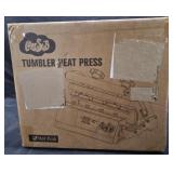 CasB Hot Pink Tumbler Heat Press