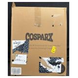 COSPARX 16L BBQ Prep Tub Lid Cut Board Adj. Height